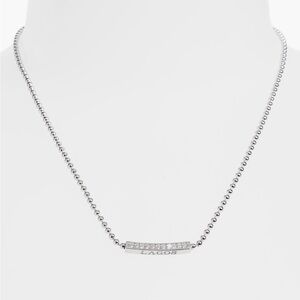 Lagos Caviar Spark Diamond Pendant Necklace
